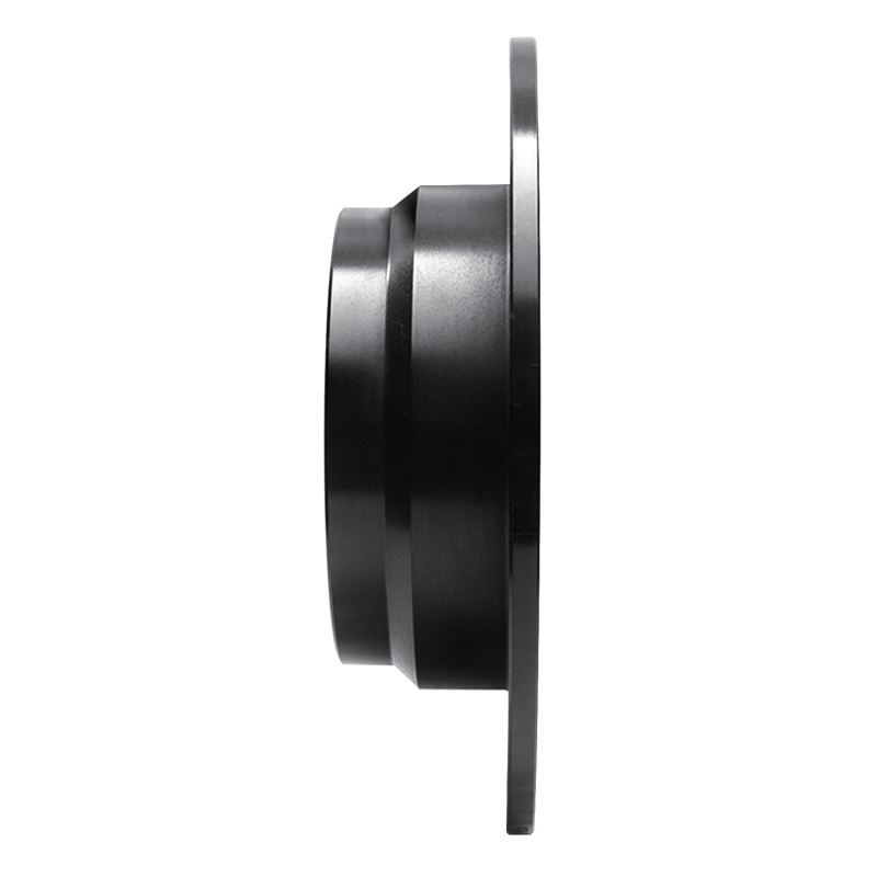 Volvo C70 Brake Rotor (1) - Rear Right - R1 Concepts - Drilled & Slotted - Black - `96-`04